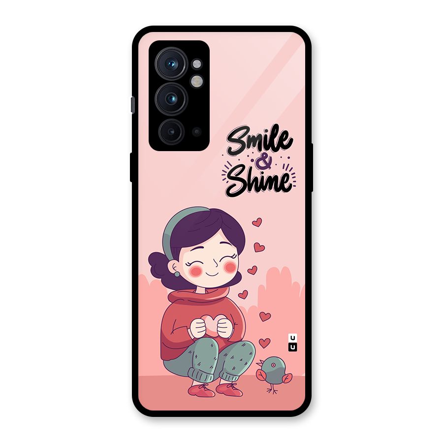 Smile And Shine Glass Back Case for OnePlus 9RT 5G