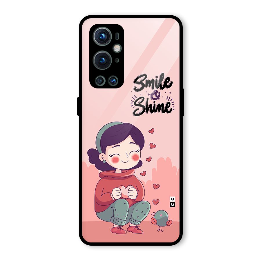 Smile And Shine Glass Back Case for OnePlus 9 Pro