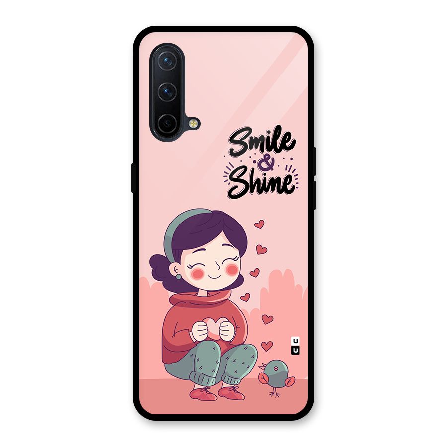 Smile And Shine Glass Back Case for OnePlus Nord CE 5G