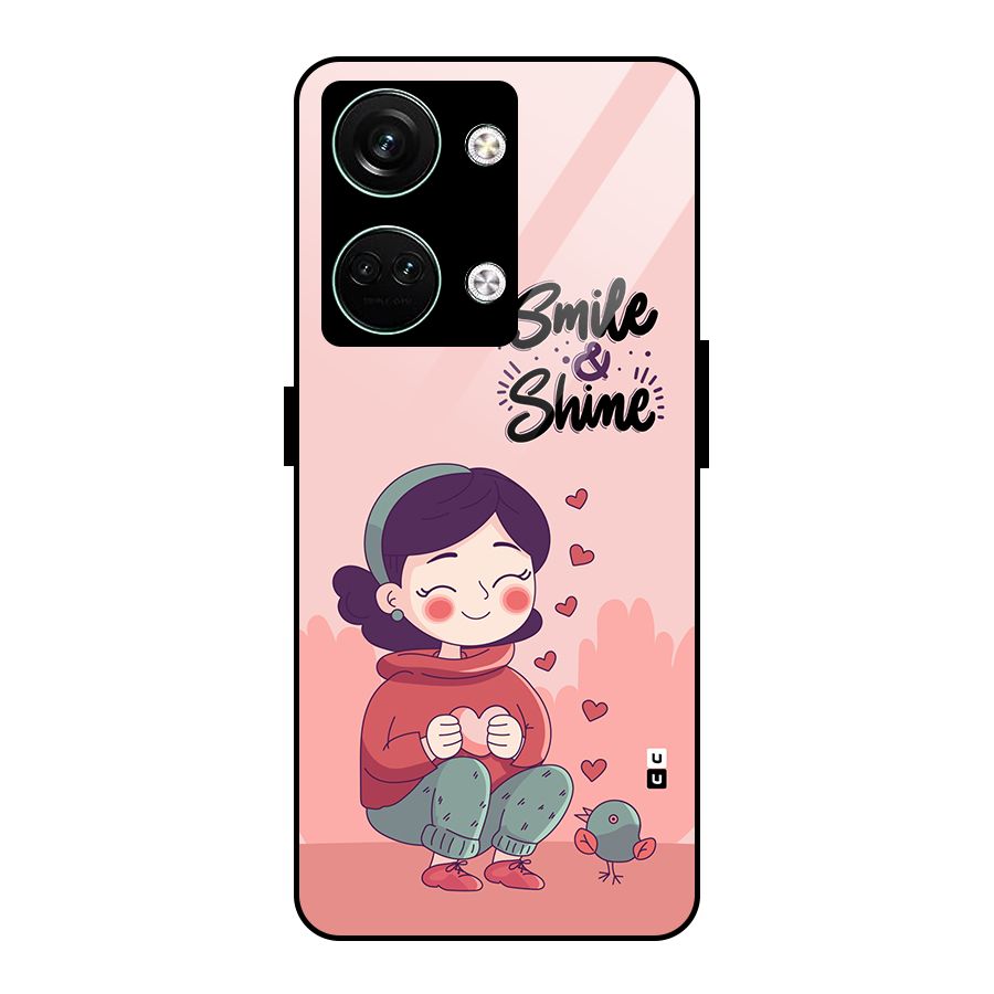 Smile And Shine Glass Back Case for Oneplus Nord 3