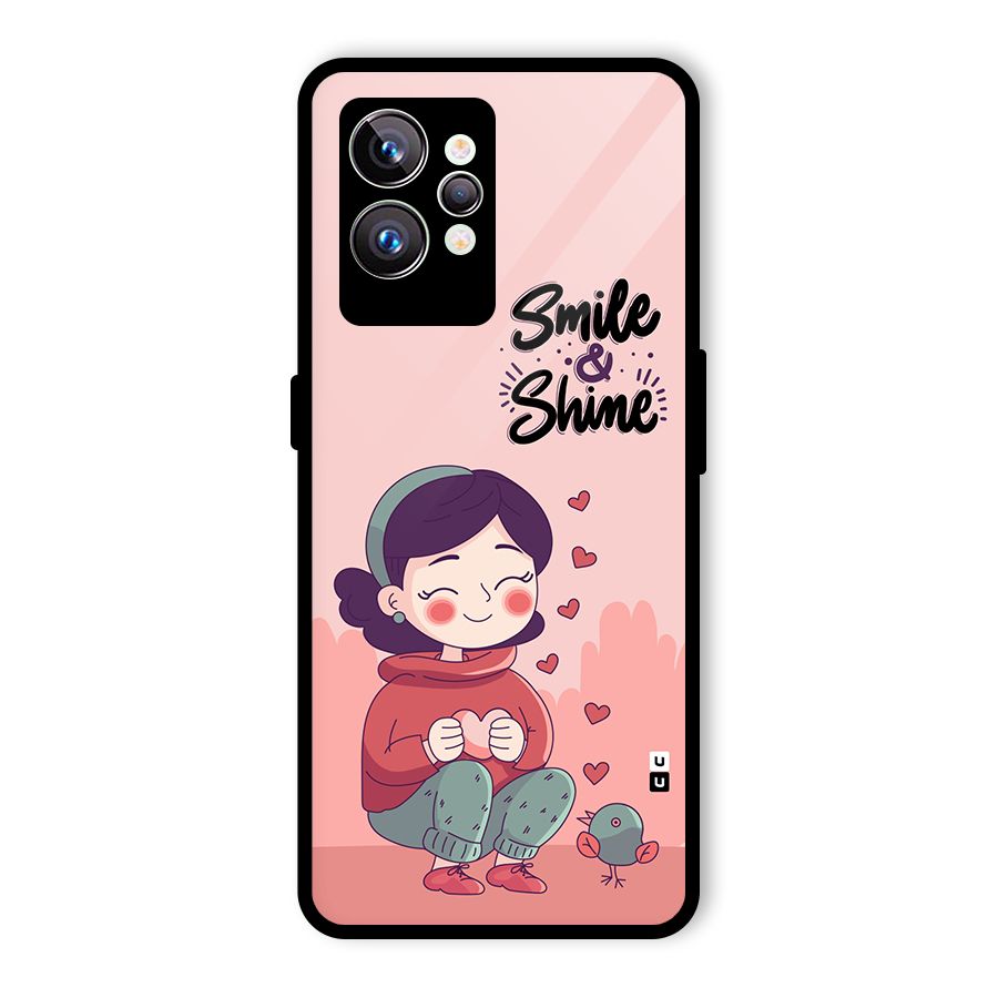 Smile And Shine Glass Back Case for Realme GT2 Pro