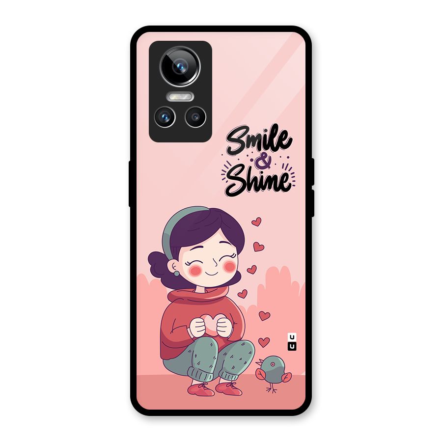 Smile And Shine Glass Back Case for Realme GT Neo 3