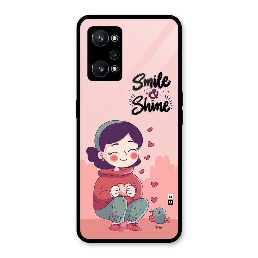 Smile And Shine Glass Back Case for Realme GT Neo 3T