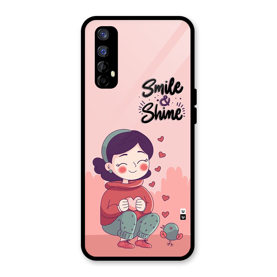 Smile And Shine Glass Back Case for Realme Narzo 20 Pro