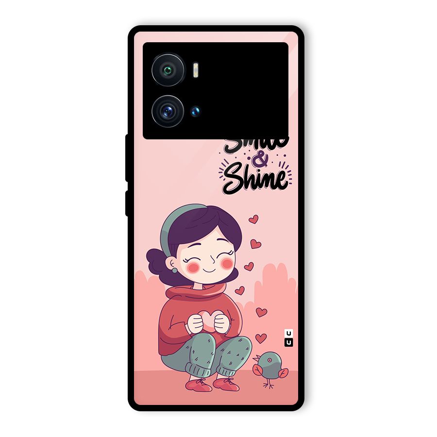 Smile And Shine Glass Back Case for Vivo iQOO 9 Pro