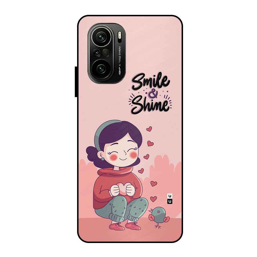 Smile And Shine Metal Back Case for Mi 11x