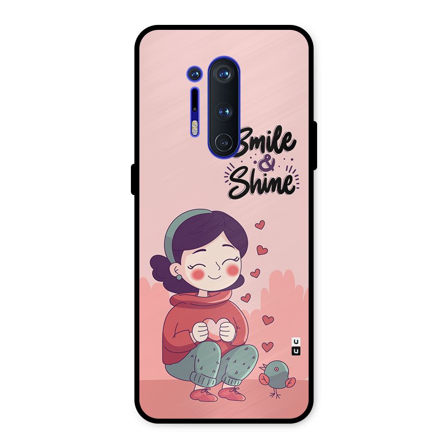 Smile And Shine Metal Back Case for OnePlus 8 Pro