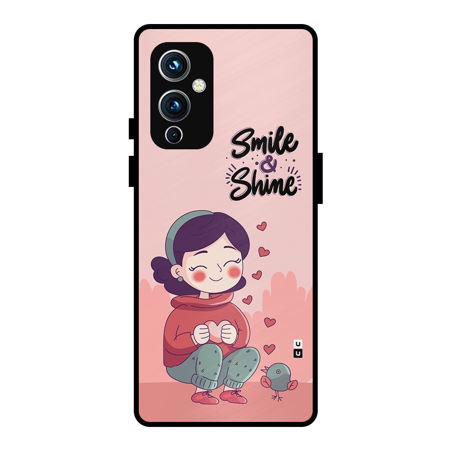 Smile And Shine Metal Back Case for OnePlus 9