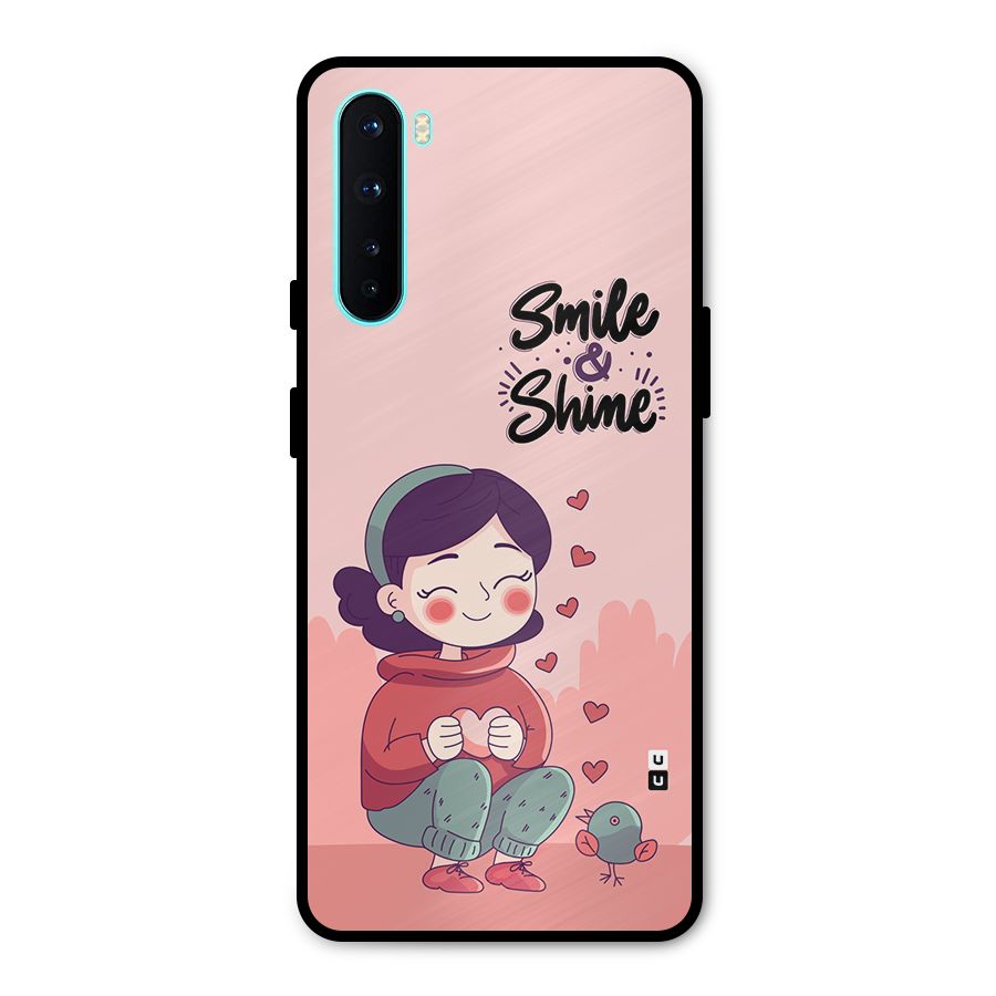 Smile And Shine Metal Back Case for OnePlus Nord