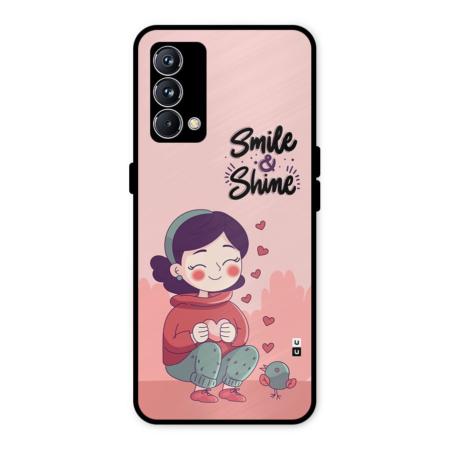 Smile And Shine Metal Back Case for Realme GT Master Edition