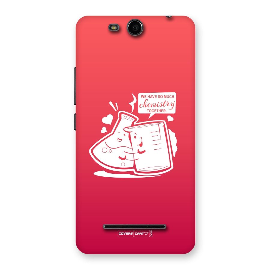 So Much Chemistry Back Case for Micromax Canvas Juice 3 Q392