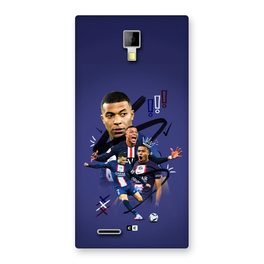 Socccer Star Qatar Back Case for Canvas Xpress A99