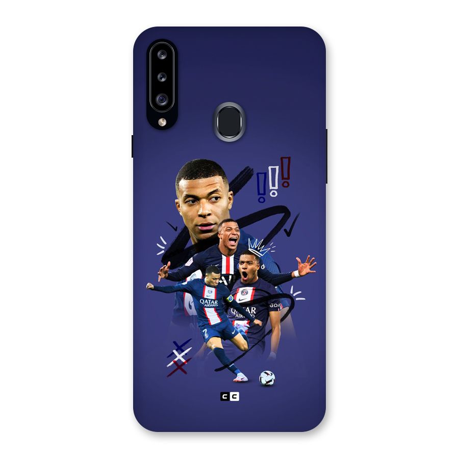 Socccer Star Qatar Back Case for Galaxy A20s