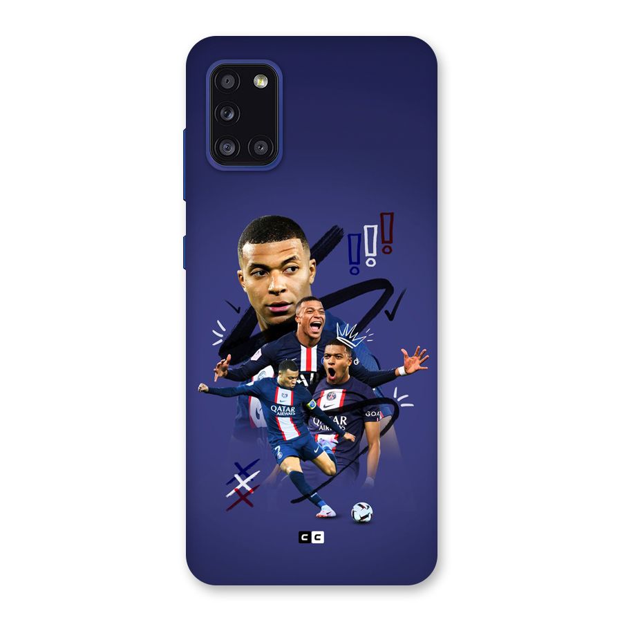 Socccer Star Qatar Back Case for Galaxy A31