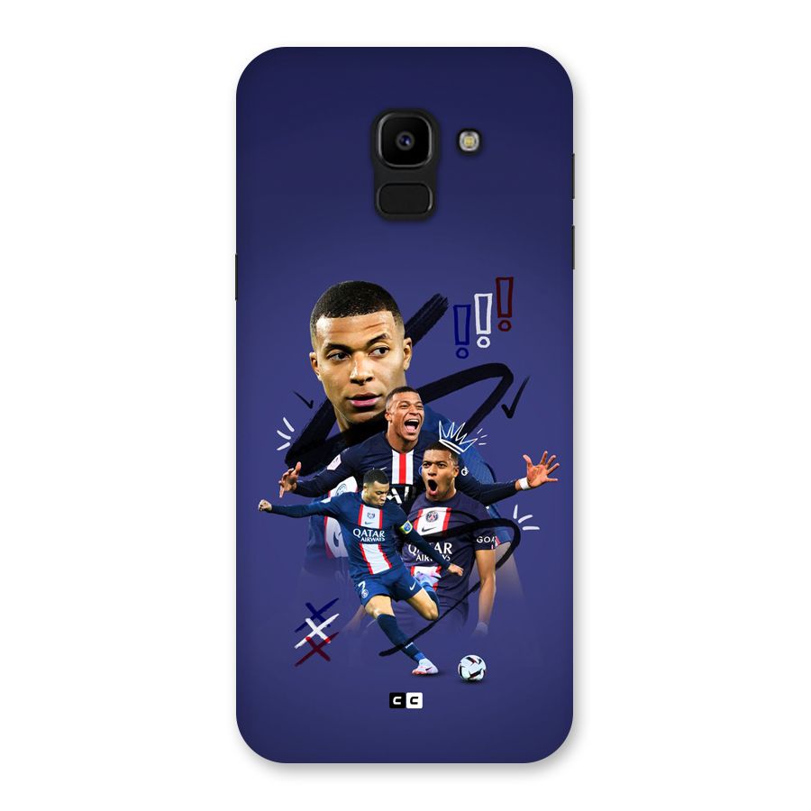 Socccer Star Qatar Back Case for Galaxy J6