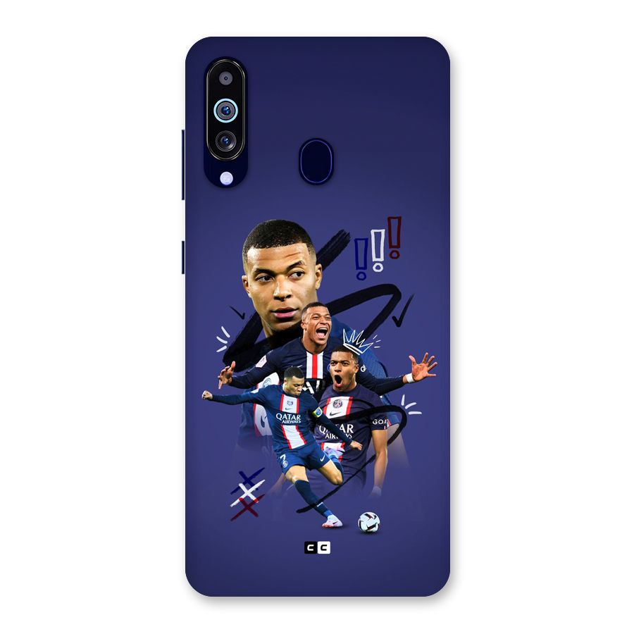 Socccer Star Qatar Back Case for Galaxy M40