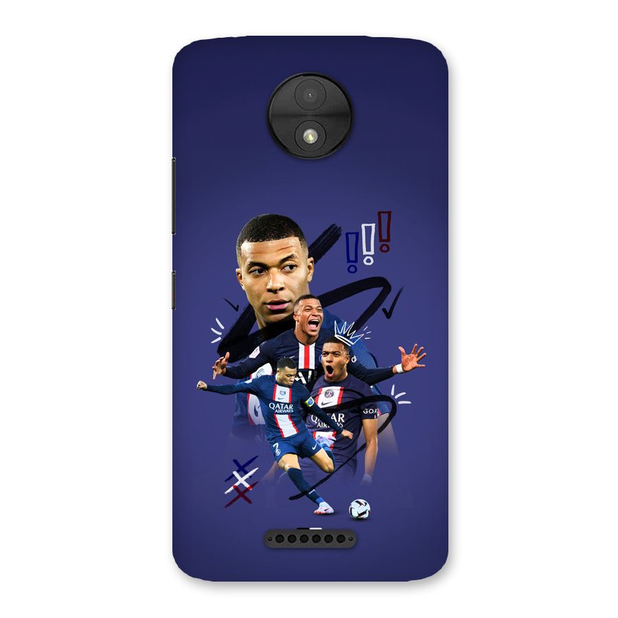 Socccer Star Qatar Back Case for Moto C