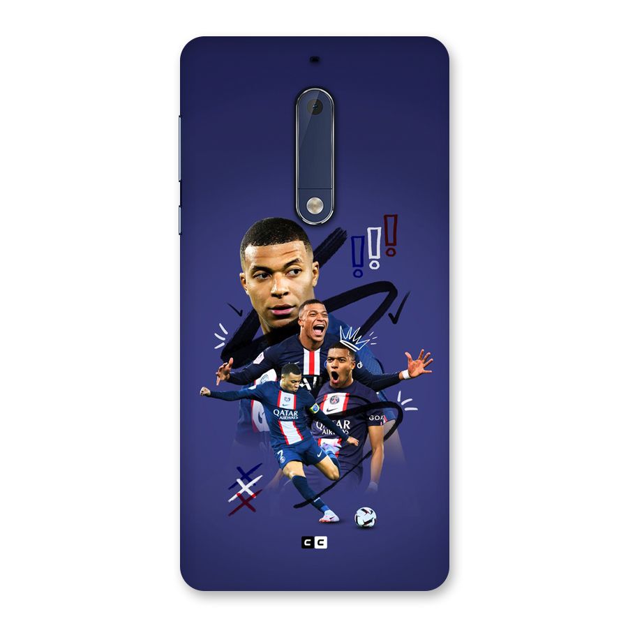 Socccer Star Qatar Back Case for Nokia 5