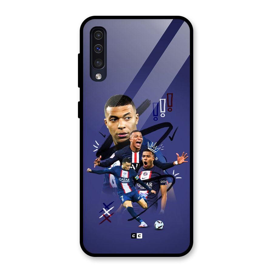Socccer Star Qatar Glass Back Case for Galaxy A50s