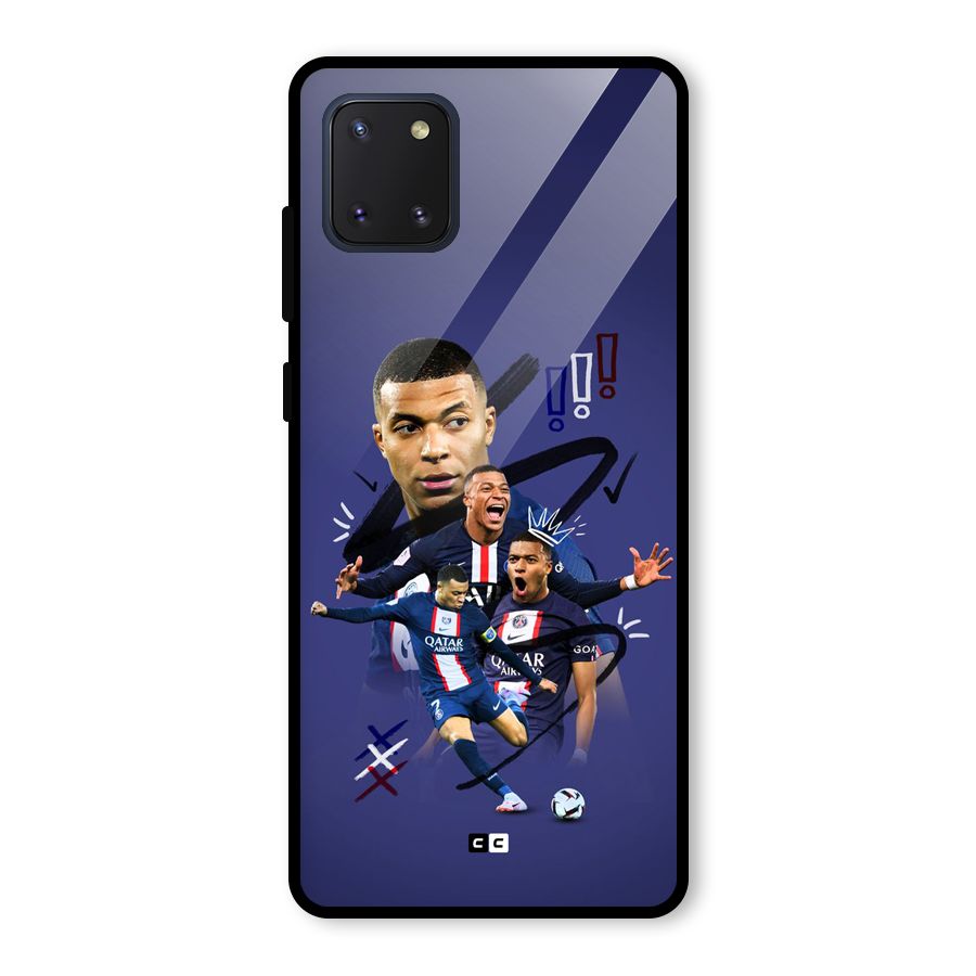 Socccer Star Qatar Glass Back Case for Galaxy Note 10 Lite