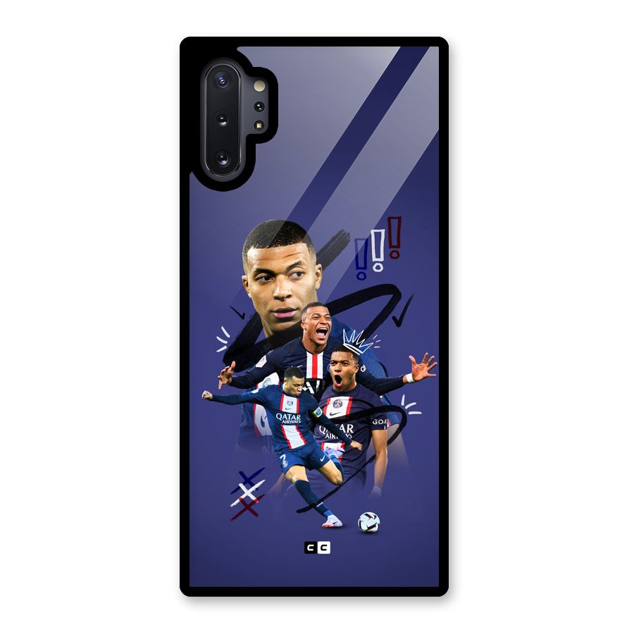 Socccer Star Qatar Glass Back Case for Galaxy Note 10 Plus