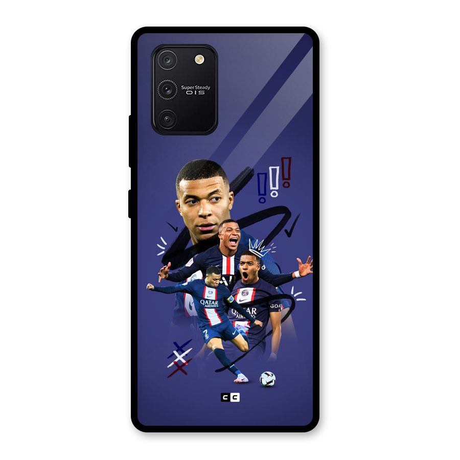 Socccer Star Qatar Glass Back Case for Galaxy S10 Lite