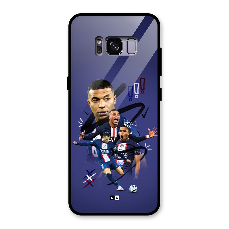 Socccer Star Qatar Glass Back Case for Galaxy S8