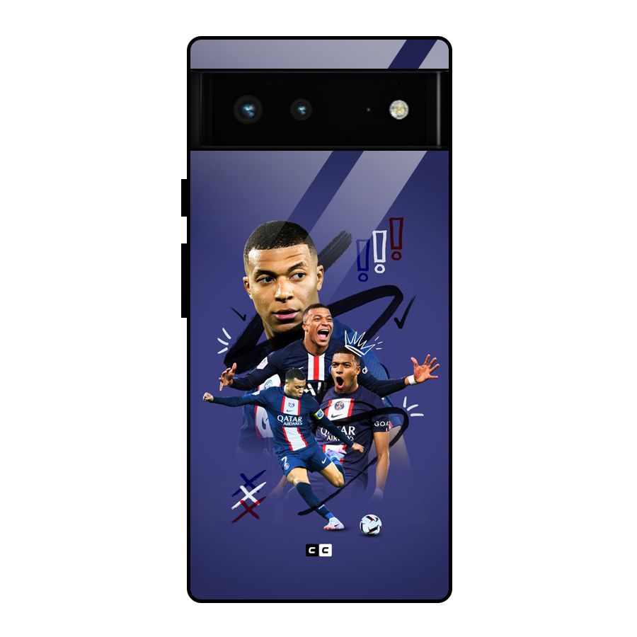 Socccer Star Qatar Glass Back Case for Google Pixel 6