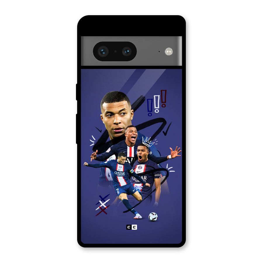Socccer Star Qatar Glass Back Case for Google Pixel 7