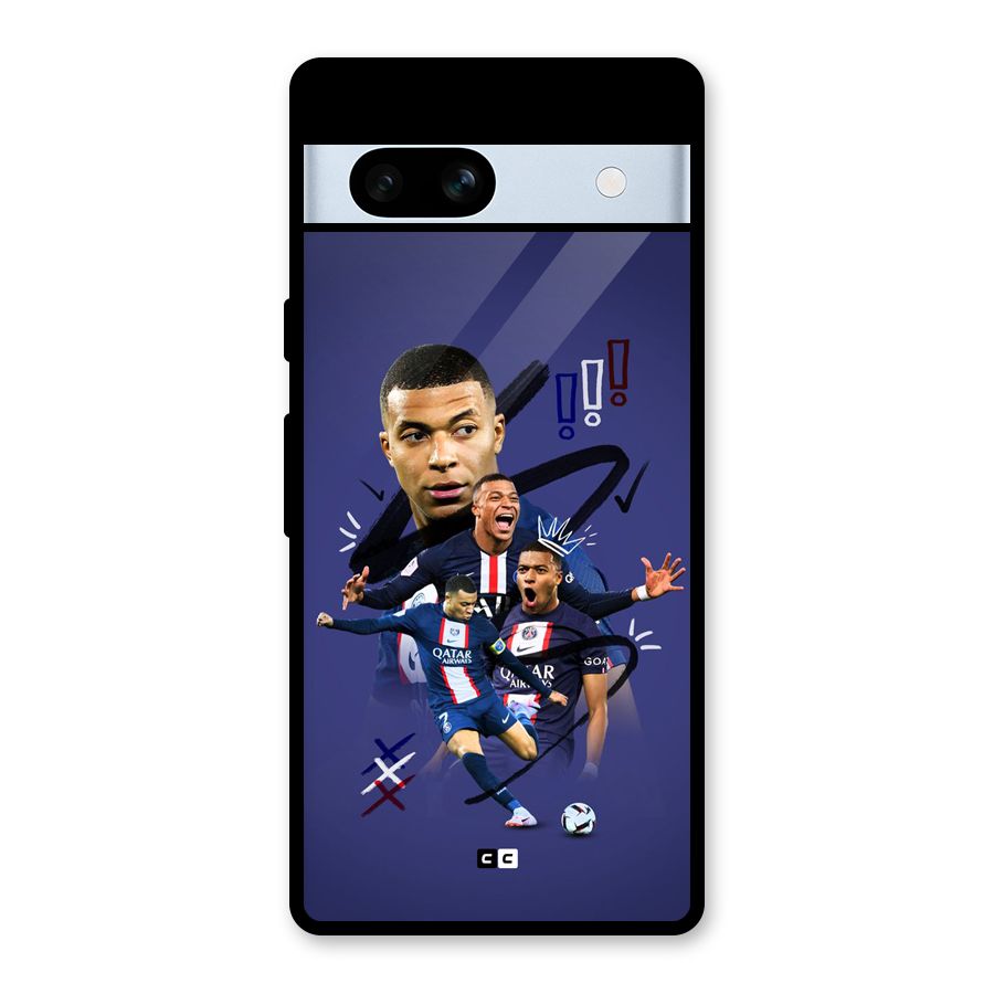 Socccer Star Qatar Glass Back Case for Google Pixel 7a