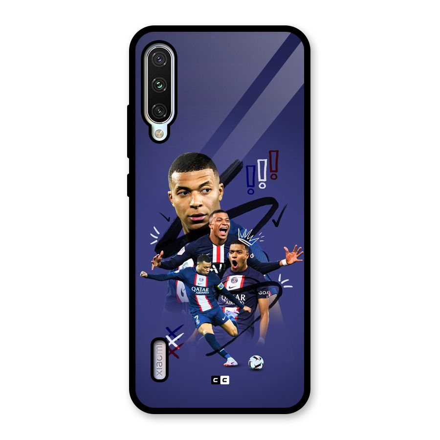 Socccer Star Qatar Glass Back Case for Mi A3