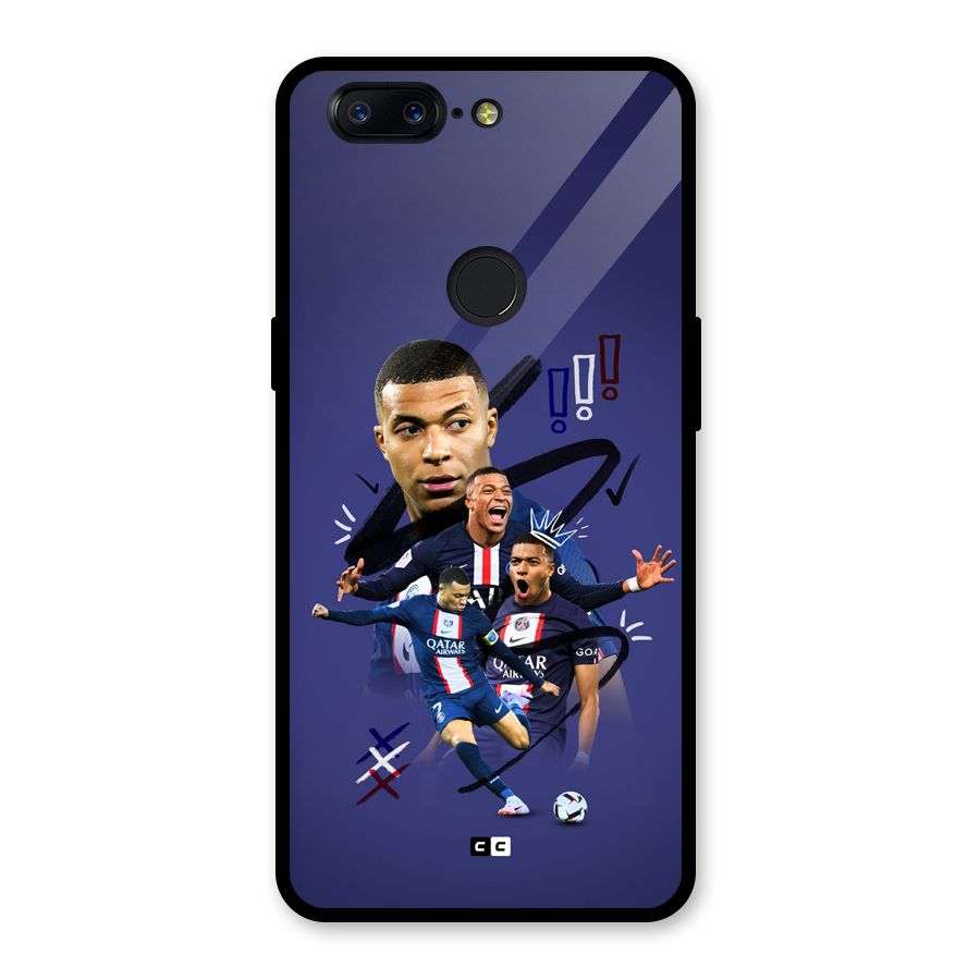 Socccer Star Qatar Glass Back Case for OnePlus 5T