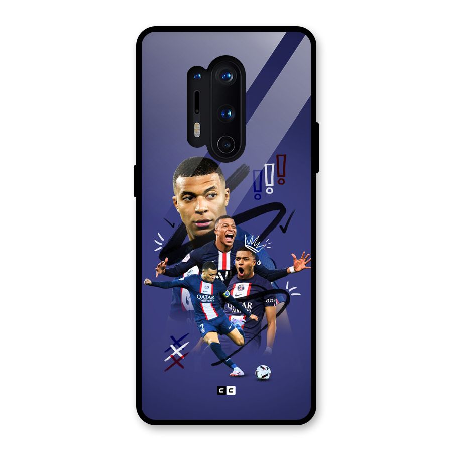 Socccer Star Qatar Glass Back Case for OnePlus 8 Pro