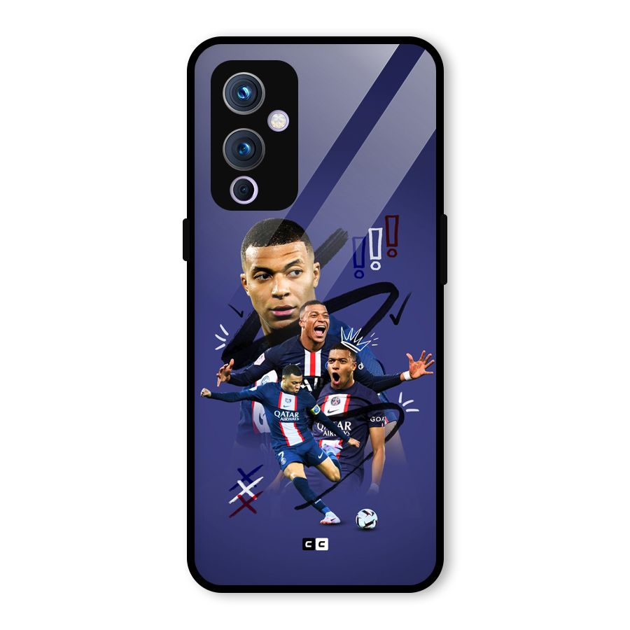 Socccer Star Qatar Glass Back Case for OnePlus 9