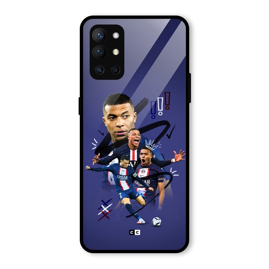 Socccer Star Qatar Glass Back Case for OnePlus 9R