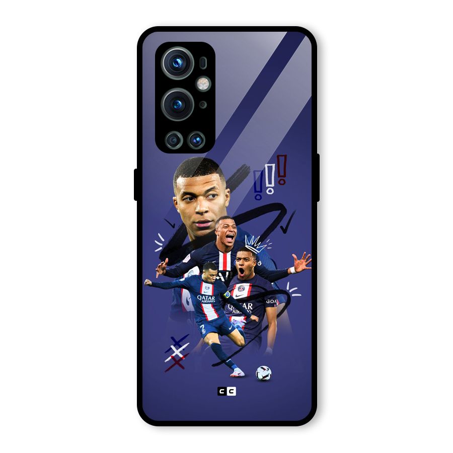 Socccer Star Qatar Glass Back Case for OnePlus 9 Pro