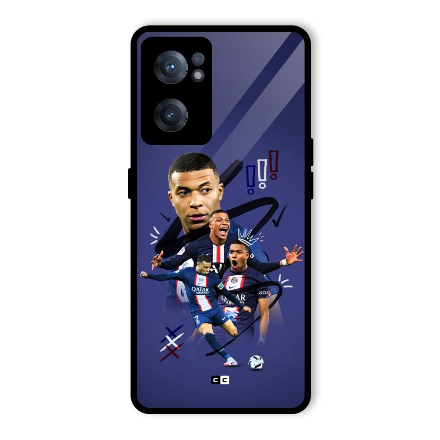 Socccer Star Qatar Glass Back Case for OnePlus Nord CE 2 5G