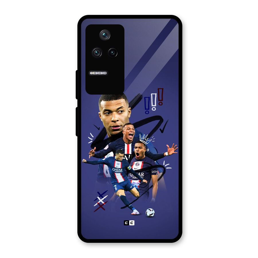 Socccer Star Qatar Glass Back Case for Poco F4 5G