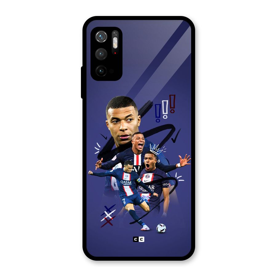 Socccer Star Qatar Glass Back Case for Poco M3 Pro 5G