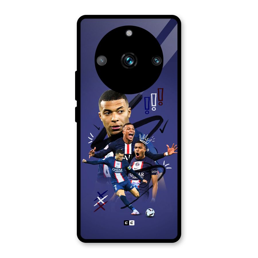 Socccer Star Qatar Glass Back Case for Realme 11 Pro Plus