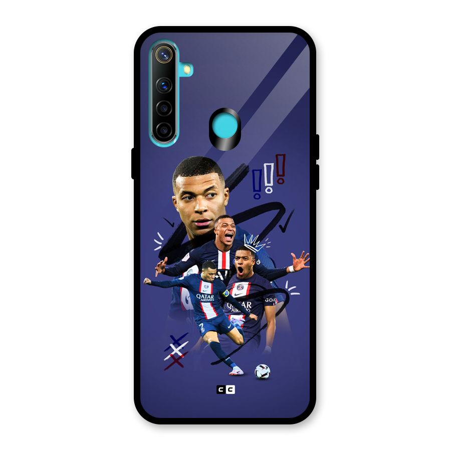 Socccer Star Qatar Glass Back Case for Realme 5i