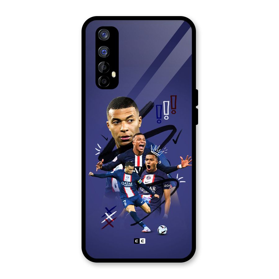 Socccer Star Qatar Glass Back Case for Realme 7