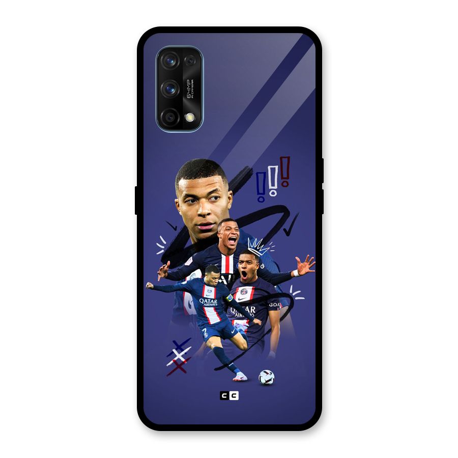 Socccer Star Qatar Glass Back Case for Realme 7 Pro