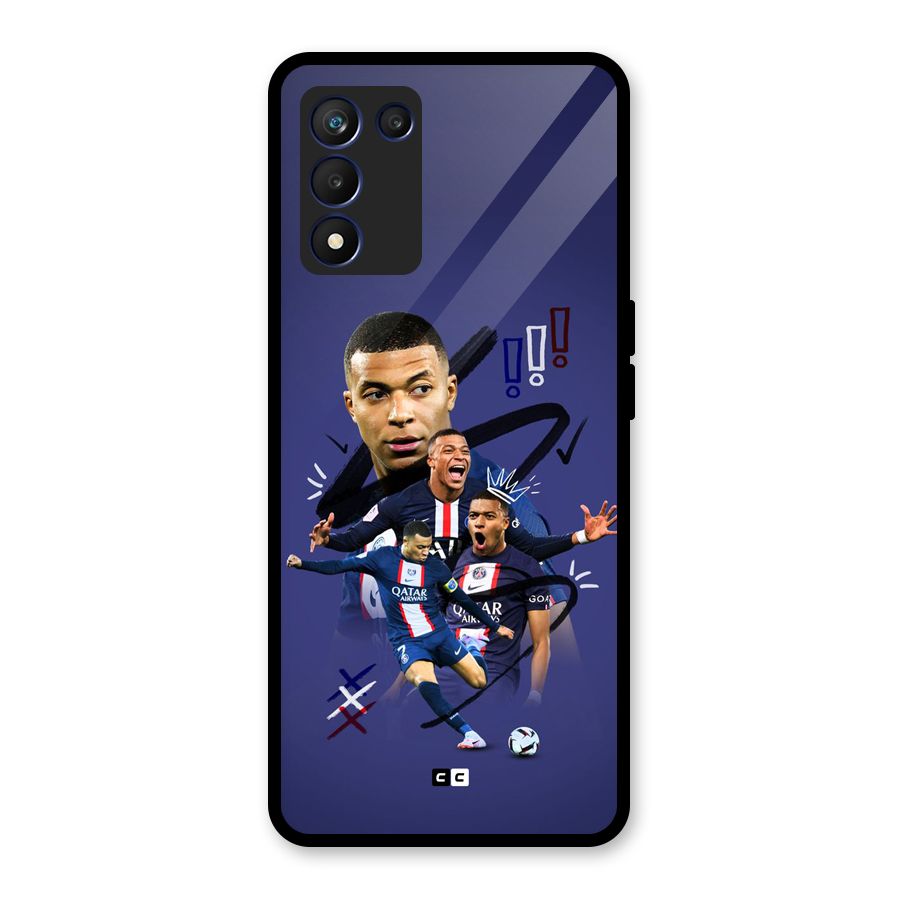 Socccer Star Qatar Glass Back Case for Realme 9 5G Speed