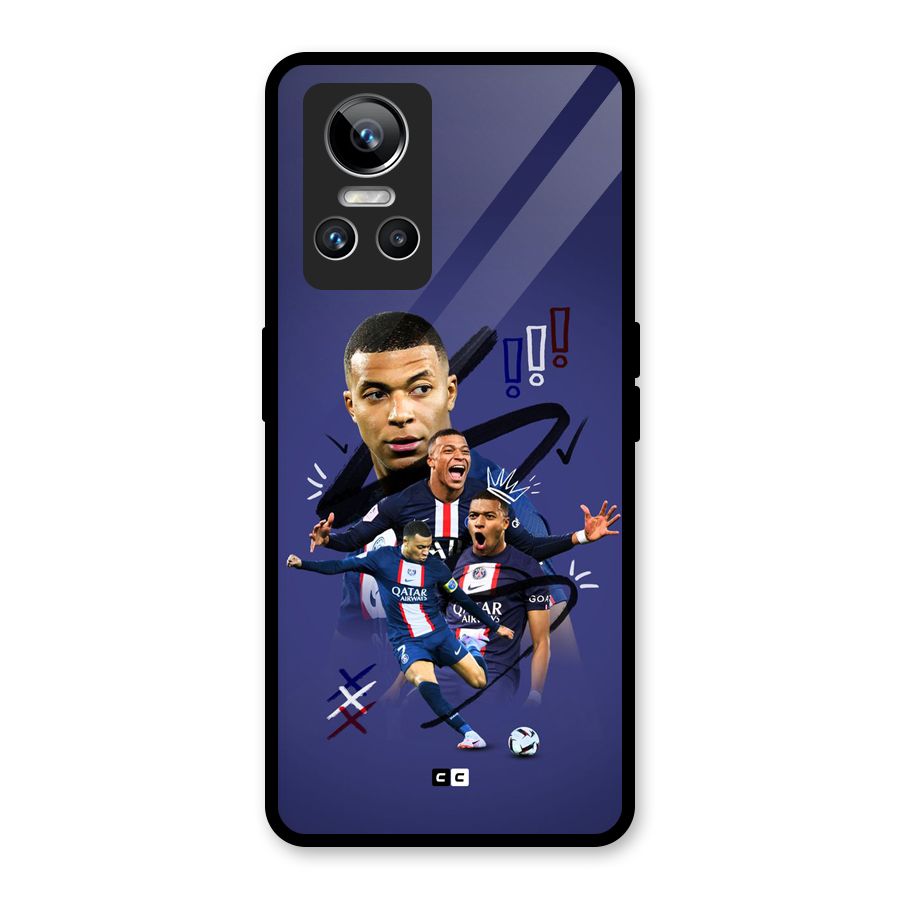 Socccer Star Qatar Glass Back Case for Realme GT Neo 3