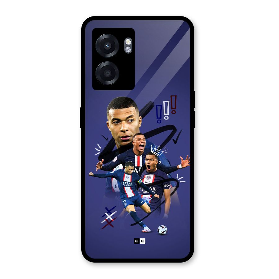 Socccer Star Qatar Glass Back Case for Realme Narzo 50 5G
