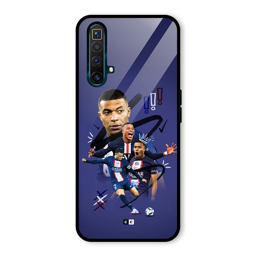 Socccer Star Qatar Glass Back Case for Realme X3