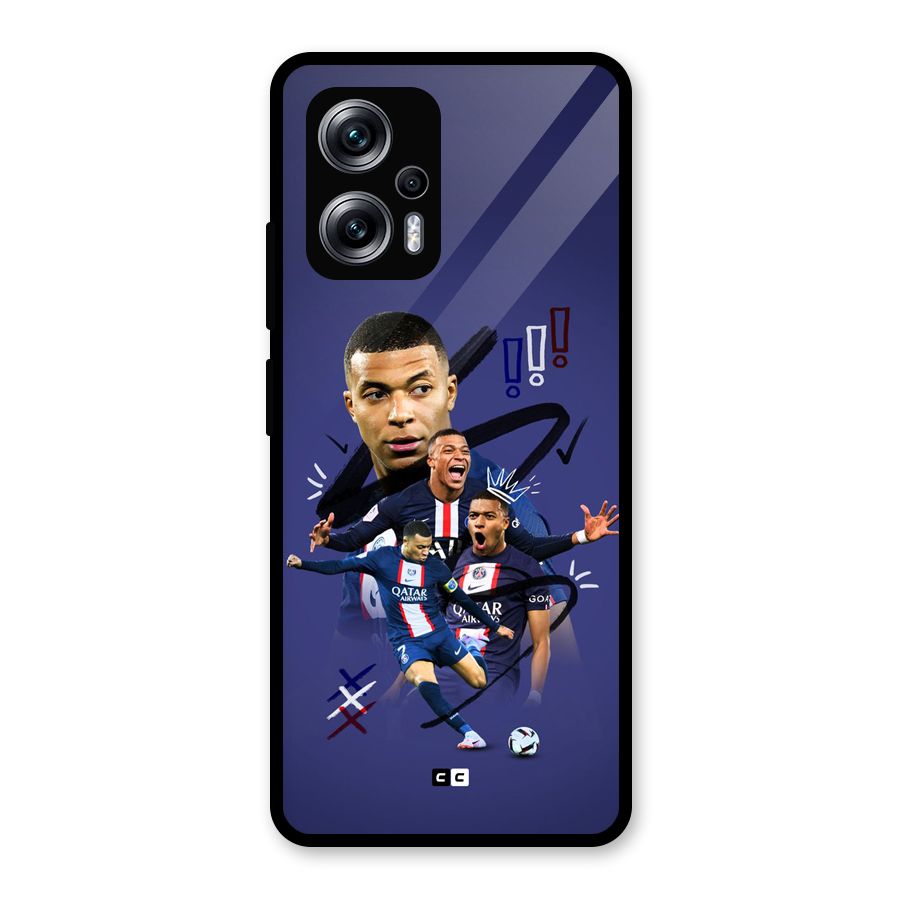 Socccer Star Qatar Glass Back Case for Redmi K50i