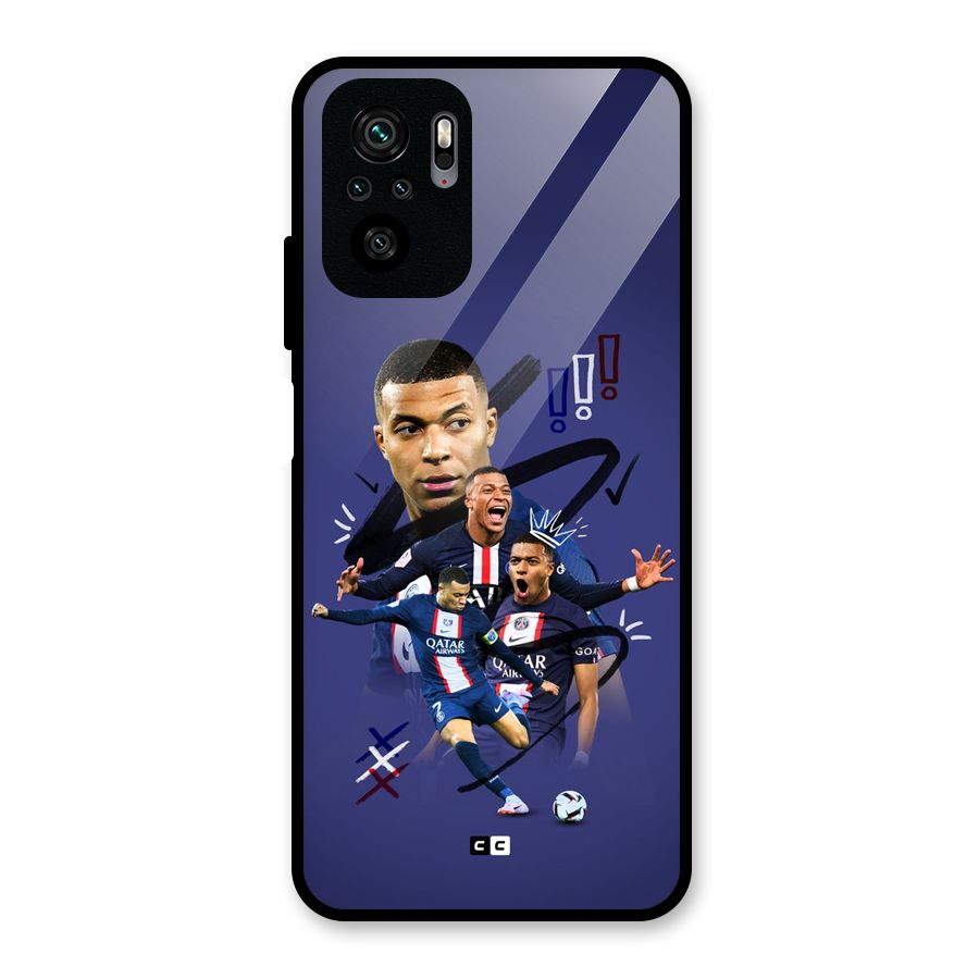 Socccer Star Qatar Glass Back Case for Redmi Note 11 SE