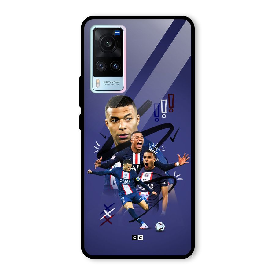 Socccer Star Qatar Glass Back Case for Vivo X60